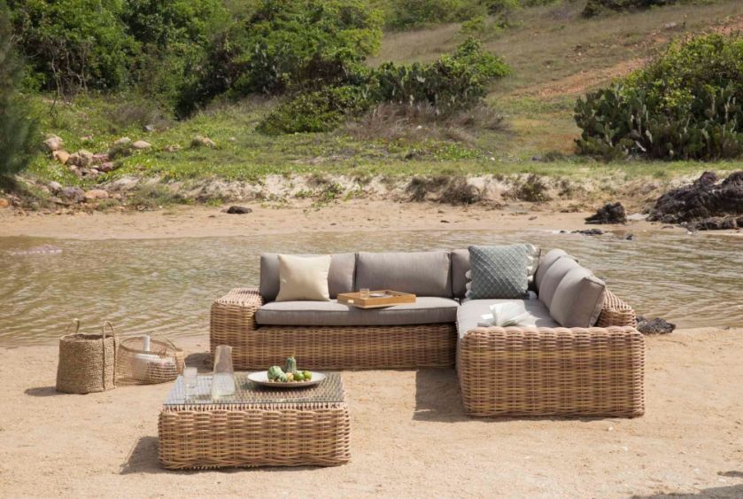 zestaw mebli ogrodowych z ekorattanu