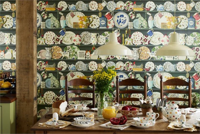 Emma Bridgewater. Co potrafi tapeta