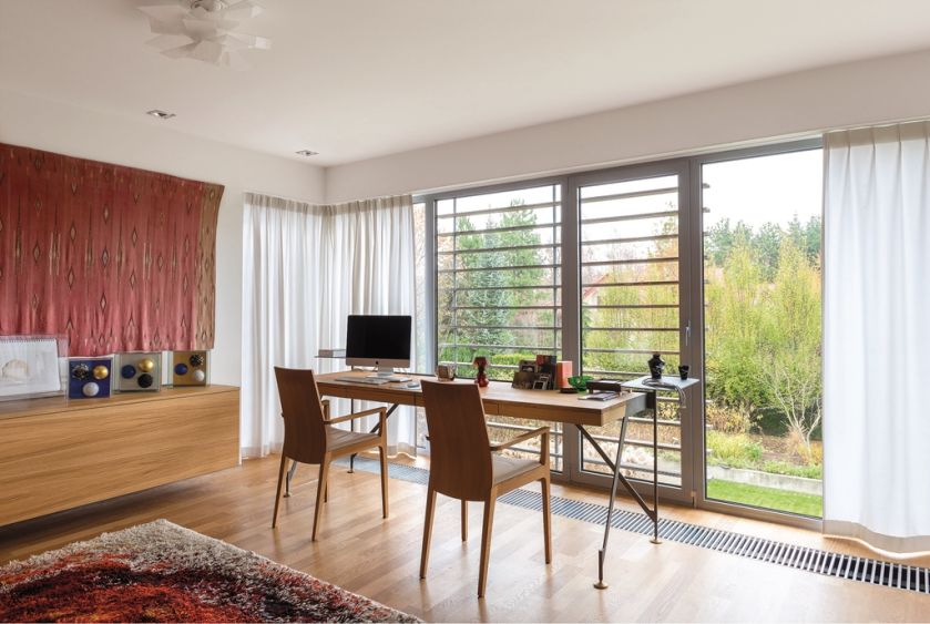 Modernistyczny dom kolekcjonera książek, sztuki i designu