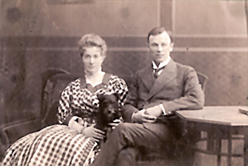 Tradycje koncernu, który kupił w latach 90. polskie zakłady, siegają XIX wieku. Paul-Otto Pfleiderer z żoną Gladys w 1916