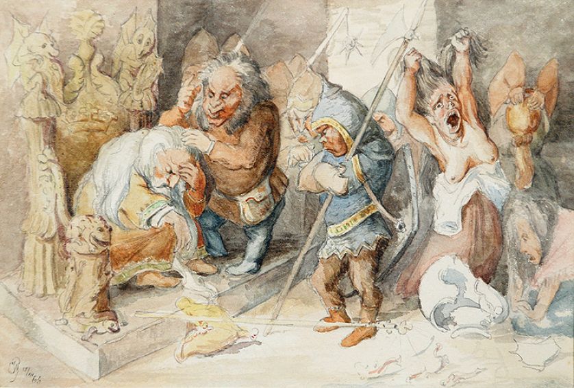 Król Troli , rok nieznany, 142. Aukcja Sztuki Dawnej i Antyków, z dn. 25.02.2009, REMPEX