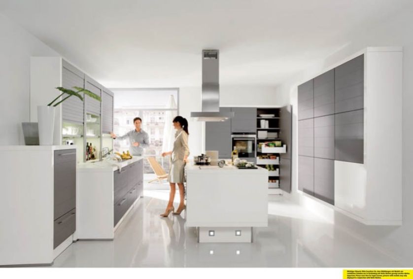 Prawdziwy hit ostatnich lat - szafki z drzwiczkami niczym żaluzje. NOLTE KUCHEN