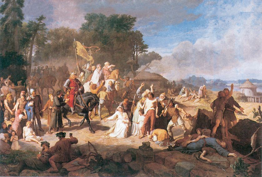 Opłakane apostolstwo – Apostolstwo germańskie u Słowian pomorskich , 1866 r., Kraków, Muzeum Narodowe