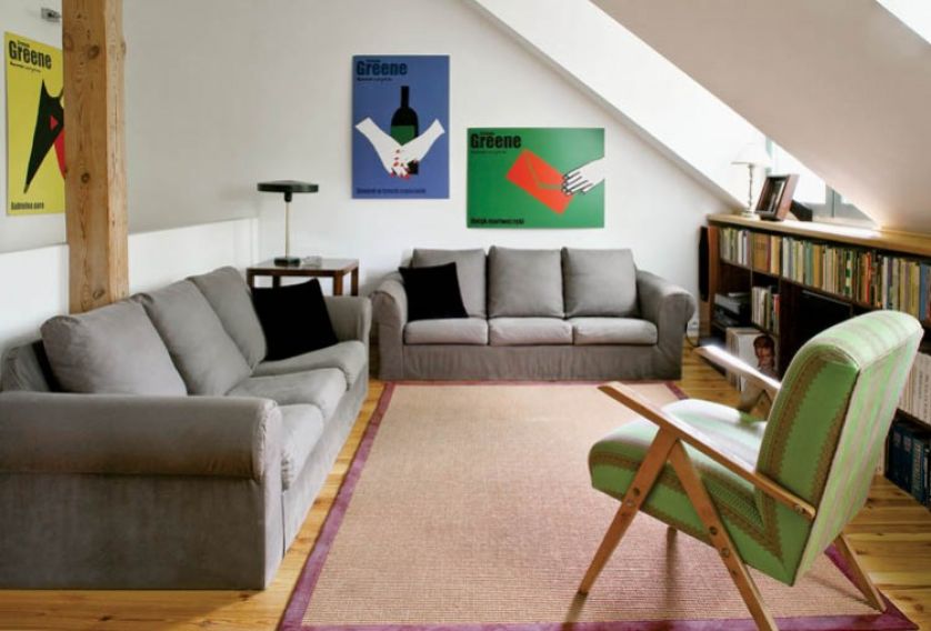 Elegancko, choć nie drogo. Artystyczne wariacje na temat stylu angielskiego w kamienicy.