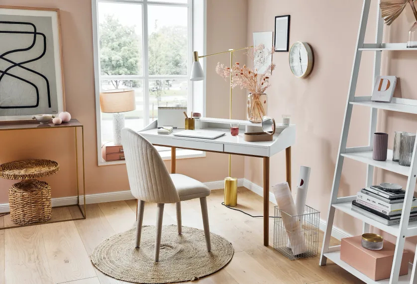 kobiecy gabinet do pracy