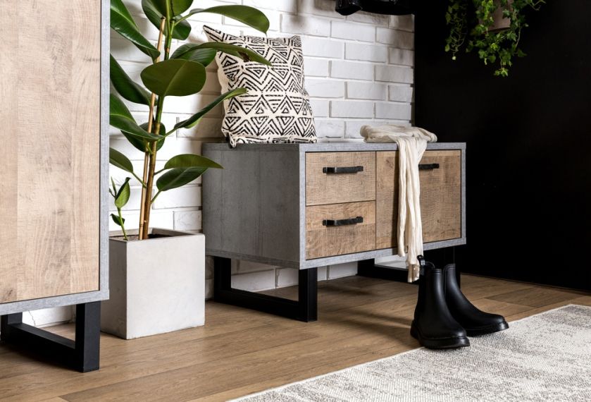 szafka na buty do małego przedpokoju