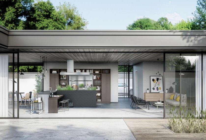 Kuchnia w salonie to sposób na rodzinną przestrzeń, gdzie podczas gotowania wspólnie spędzacie czas