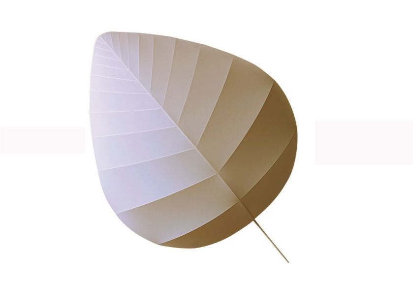 EDEN EVA, lampa ścienno-sufitowa z włókna syntetycznego, w serii są trzy obiekty o różnych kształtach,