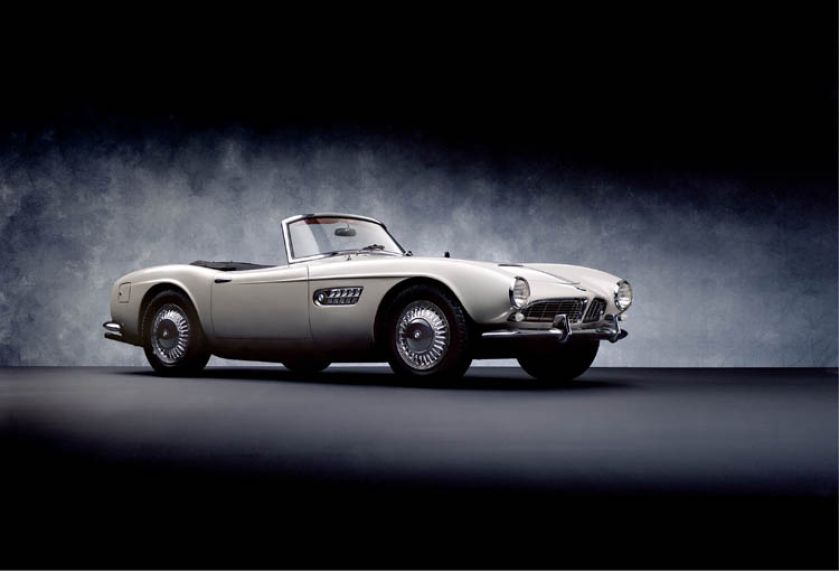 BMW 507 Sports Car, 1956 r. Pan samochód i samochodziki