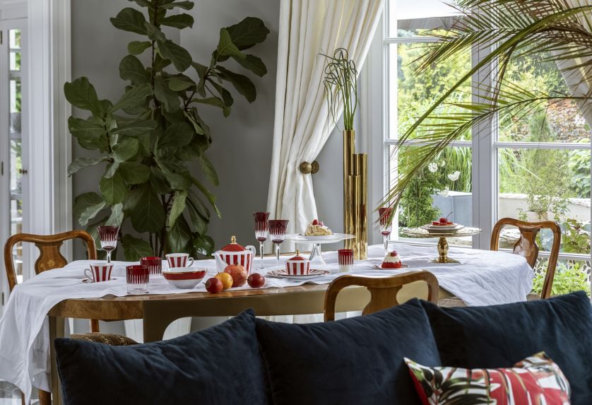 aranżacja jesiennego stołu