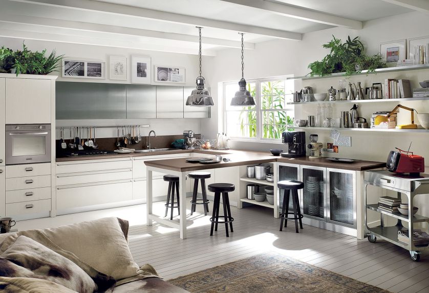 Półki do kuchni - zobacz aranżacje