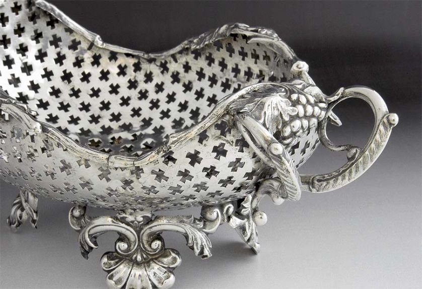 Ażurowa, Friedrich Triesch Co., ok. 1854 r., Wiedeń