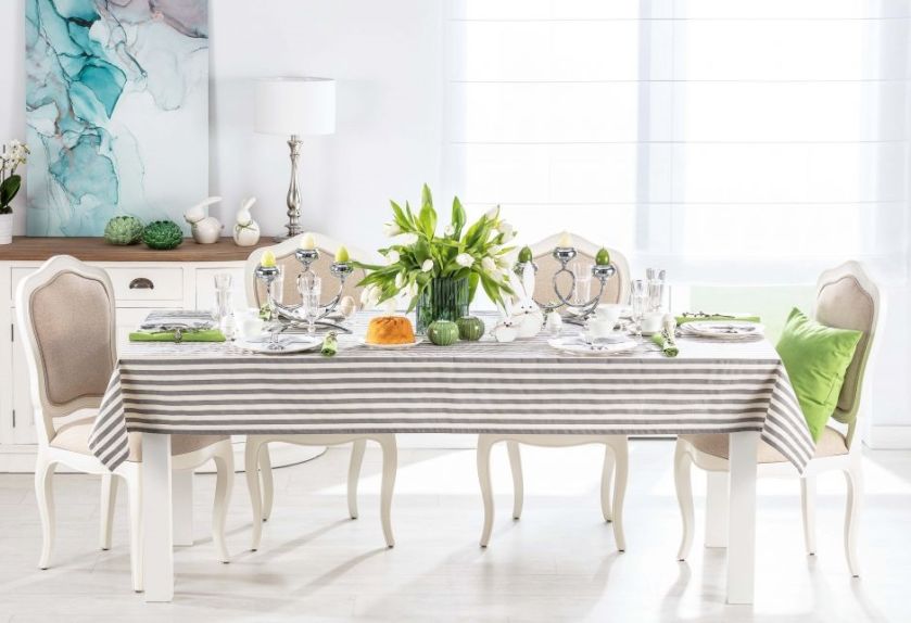 wielkanocne nakrycie stołu