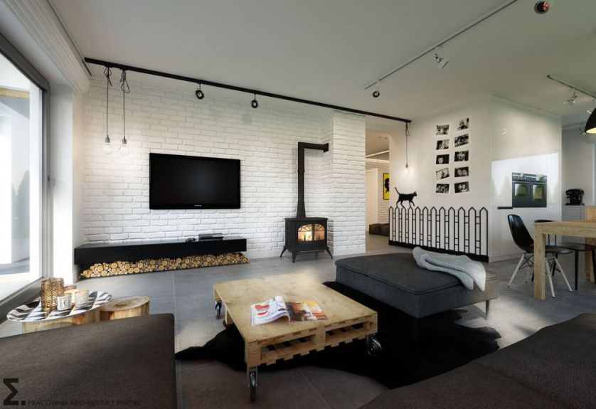 10 salonów w stylu skandynawskim