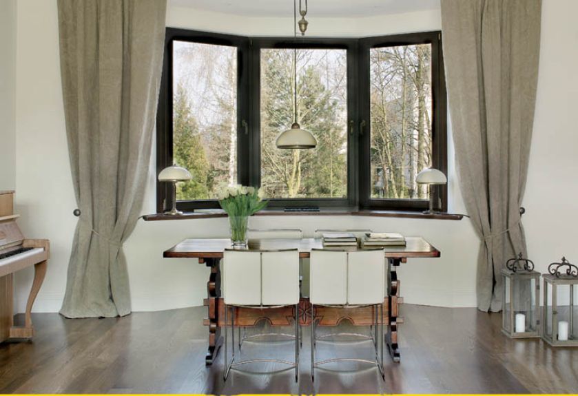 Znajomi myślel, że są w przedwojennej willi. O to chodziło.