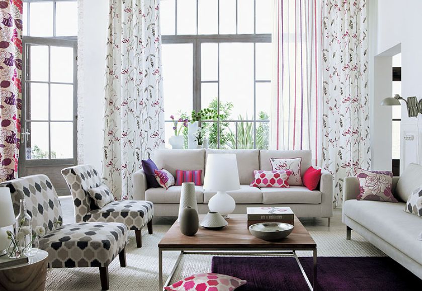 Ubrany w tkaniny Allure. JVD. Tkaniny na lato