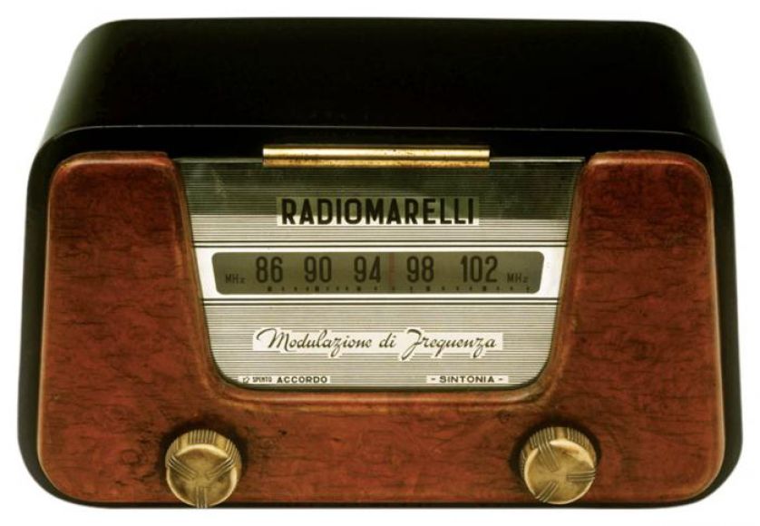 Z włoskiej wytwórni RadioMarelli, poł. XX w., fot. FLASH PRESS MEDIA
