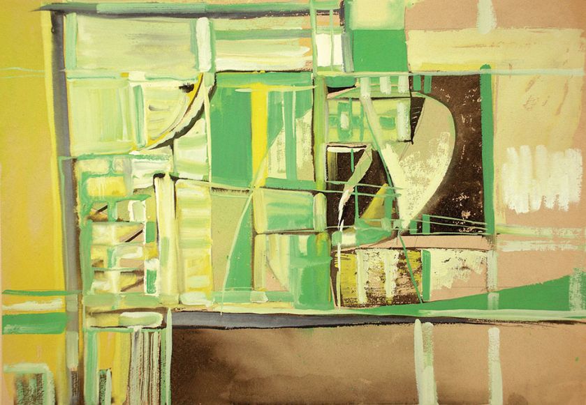 Abstrakcja nr 63. Witold Zaczeniuk - książę przy sztalugach