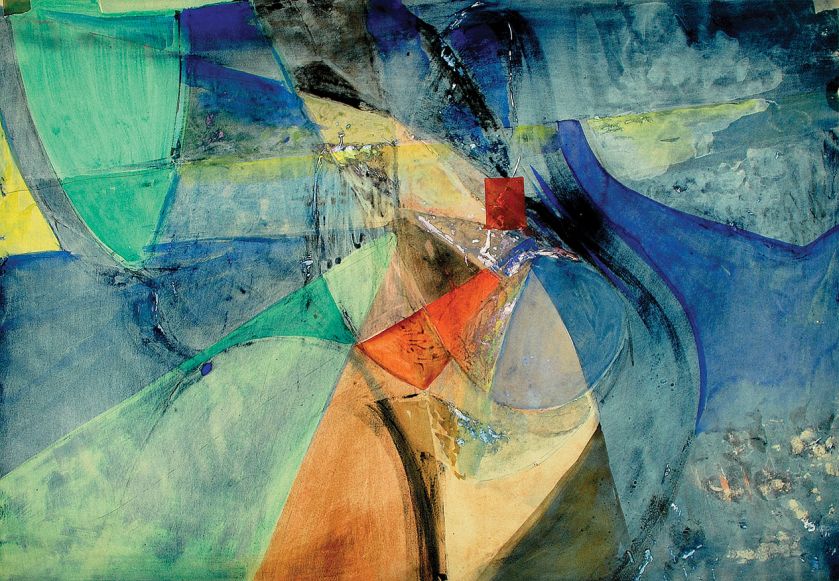 Abstrakcja nr 214. Witold Zaczeniuk - książę przy sztalugach