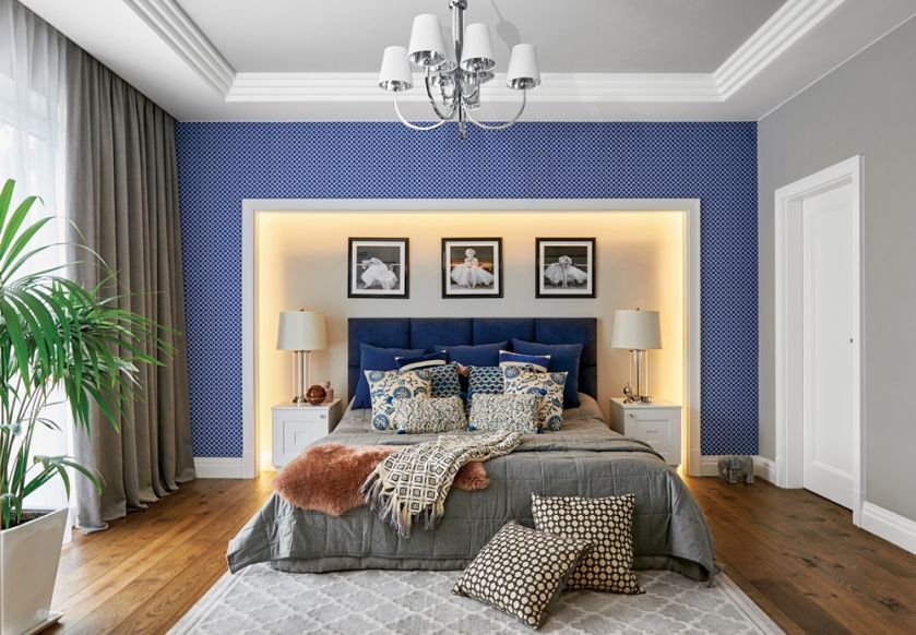 jak dobrać kolor ścian do drewnianej podłogi w sypialni