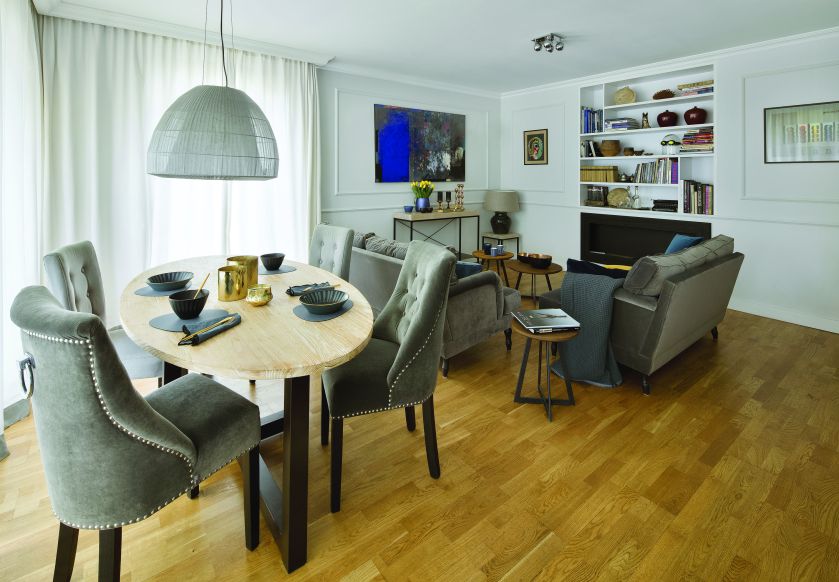 Wystrój wnętrza jak w starej kamienicy