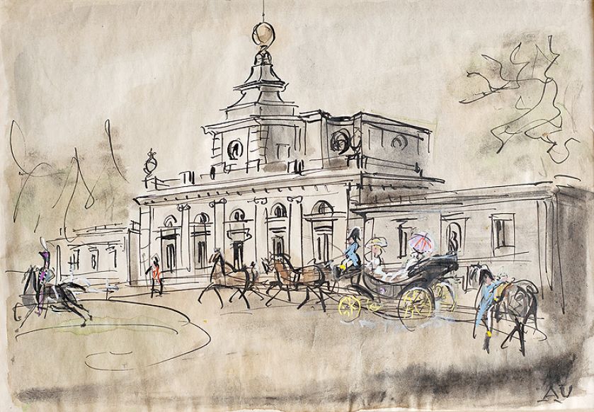 Pałac w Jabłonnie. Antoni Uniechowski