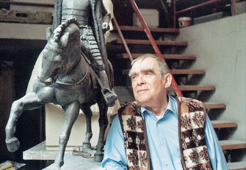 Profesor Marian Konieczny. Giganty pana profesora