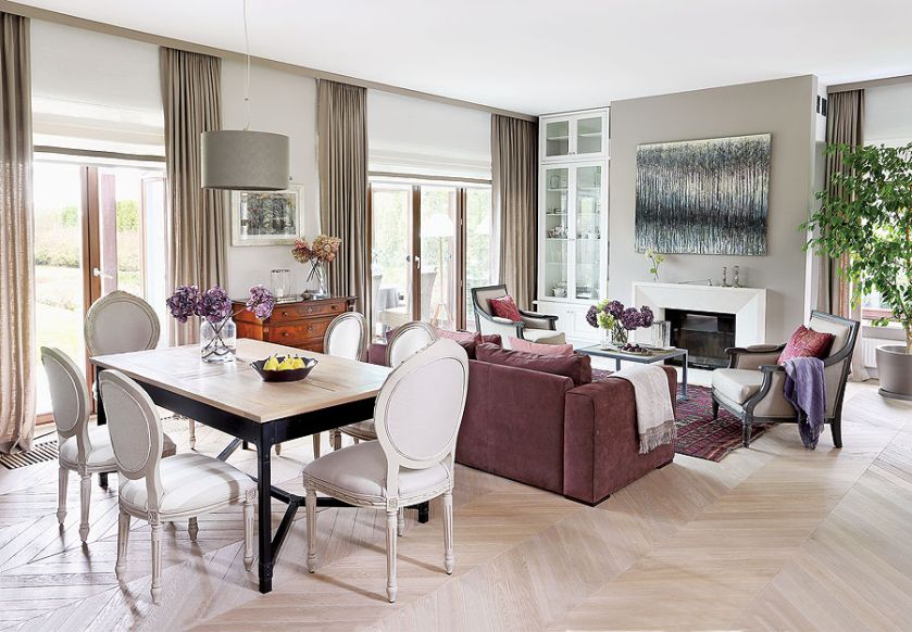 jadalnia w stylu francuskim