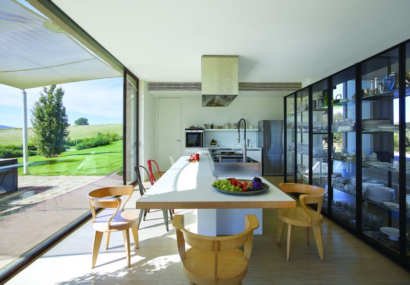 Pier Lissoni i jego willa w Toskanii