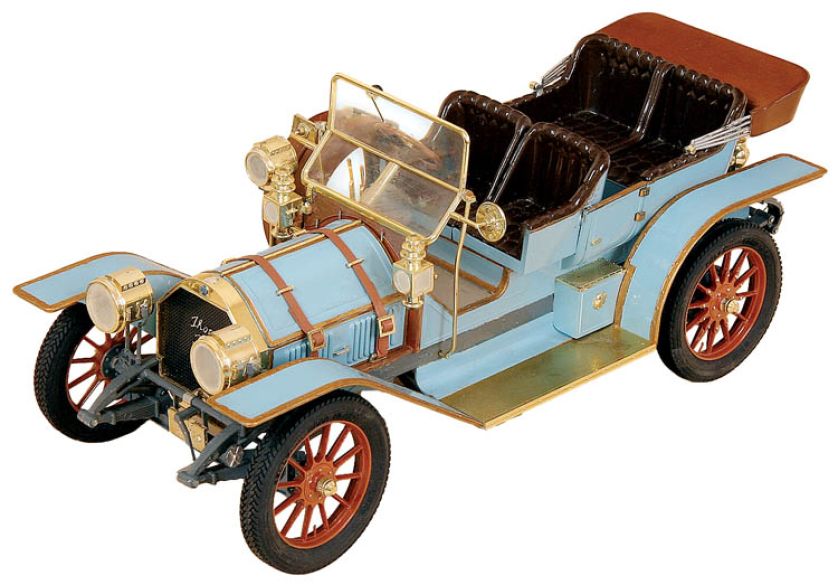 Thomas Flyer, 1910 r. Pan samochód i samochodziki