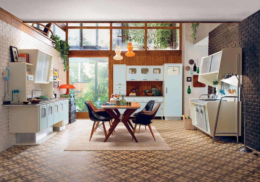 Kuchnia w pastelowych kolorach, SQUARE SPACE