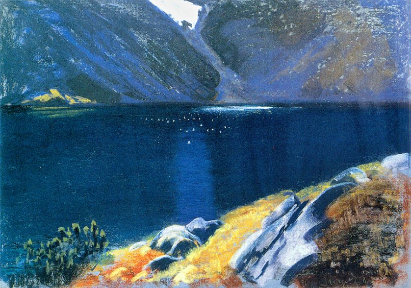 Leon Wyczółkowski Czarny Staw , 1905 r.