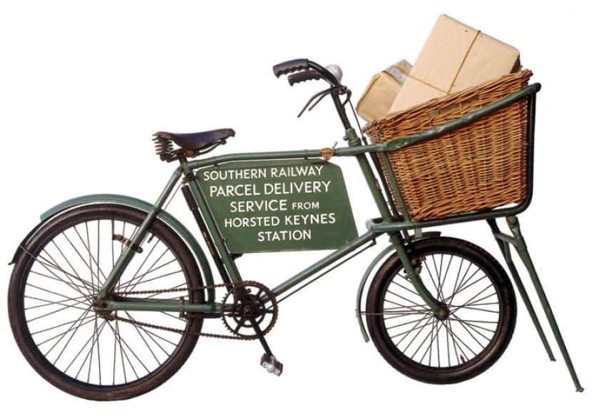 Rower poczowy wykorzystywany przez kolej Southern, 1923-1947 r. Fot. Forum