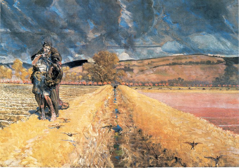 Jacek Malczewski Święta Agnieszka , 1920-1921 r., Muzeum Narodowe w Warszawie