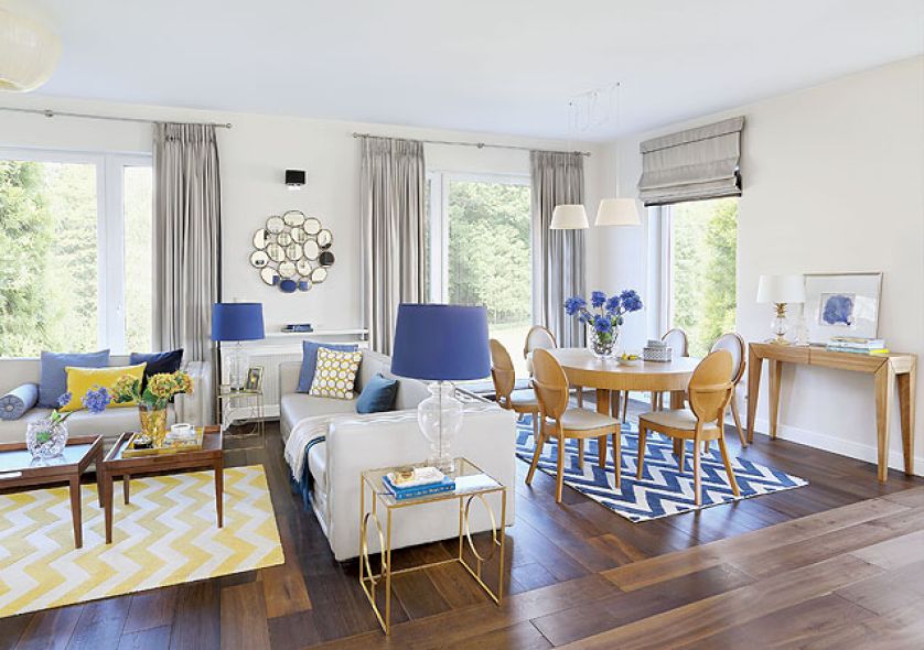 Właścicielka tej willi, pani Wioletta, jest osobą mocno zapracowaną, dlatego chciała, aby dom był do