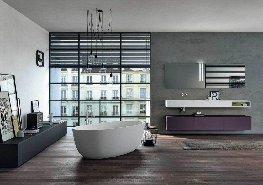 Wanna i meble firmy Stocco, kolekcja Modula