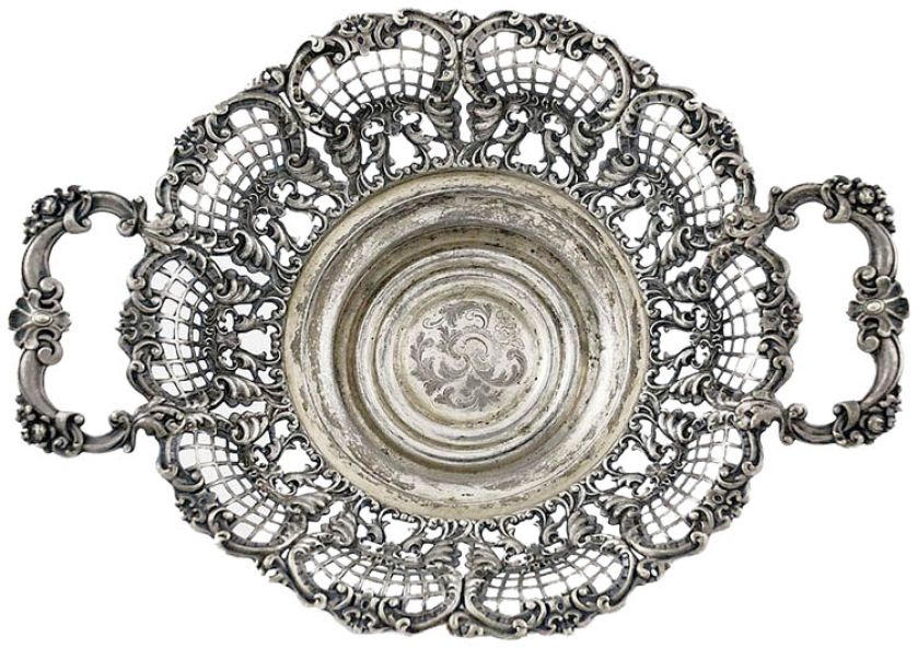 Patera, Fraget, XIX w. Platery – srebro dla wszystkich