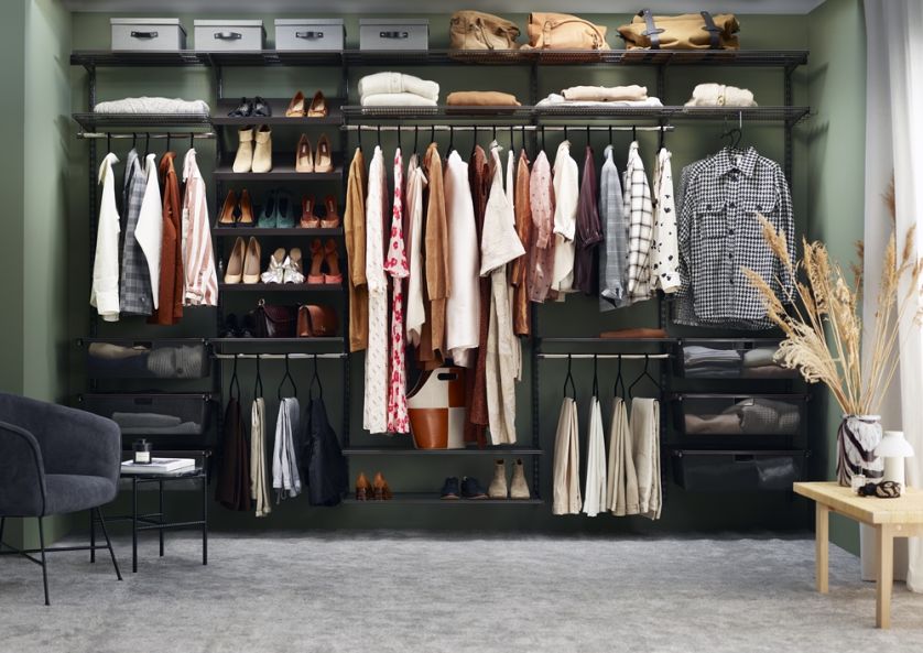 otwarta garderoba