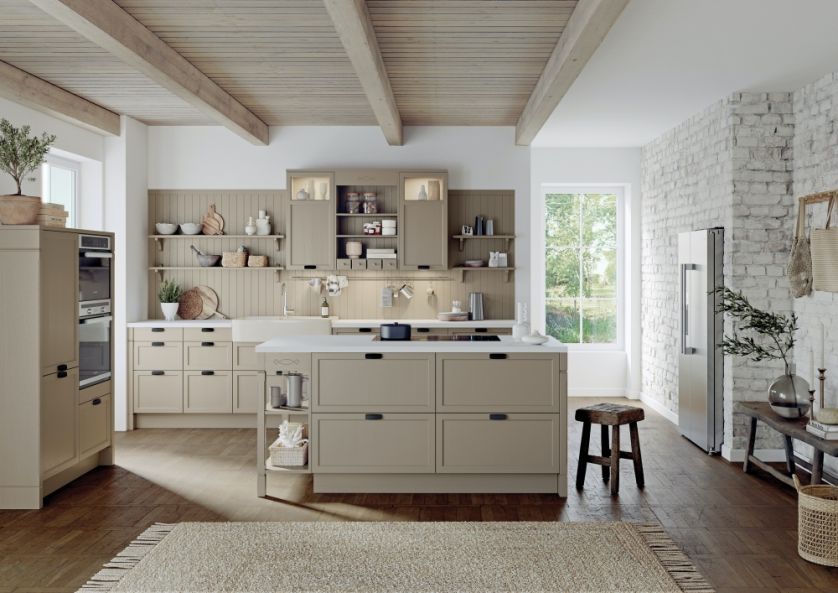 kuchnia biało kaszmirowa