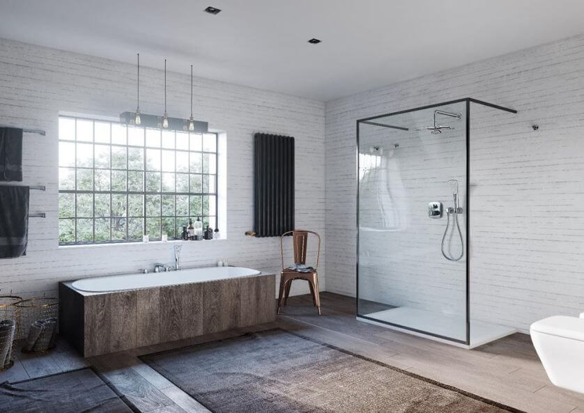 KLUDI AMEO Bateria wannowo-natryskowa. Montaż czterootworowy