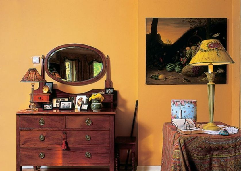 dom urządzony w angielskim stylu