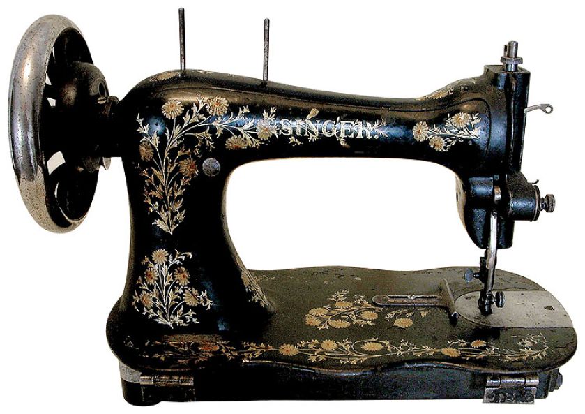 Historia wynalezienia maszyny do szycia z seksem w tle.