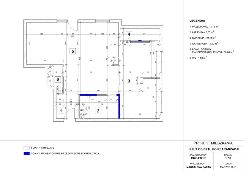 Magdalena Baran - absolwentka Wydziału Architektury i Urbanistyki Politechniki Krakowskiej.