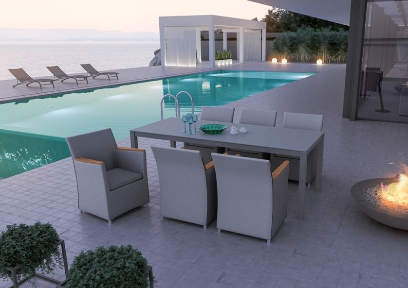 Nowoczesne meble z aluminium Zumm®. Meble ogrodowe, parasole, grille i zadaszenia – urządzamy ogród marzeń z Garden Space