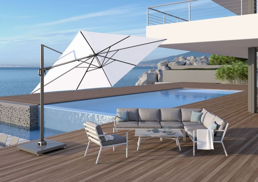 Parasole ogrodowe Platinum®. Meble ogrodowe, parasole, grille i zadaszenia – urządzamy ogród marzeń z Garden Space