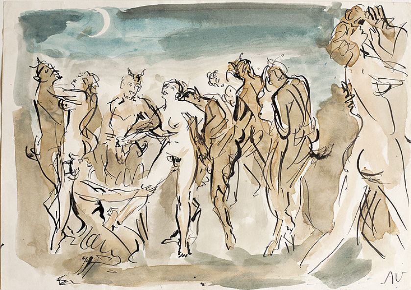 Sabat czarownic. Antoni Uniechowski