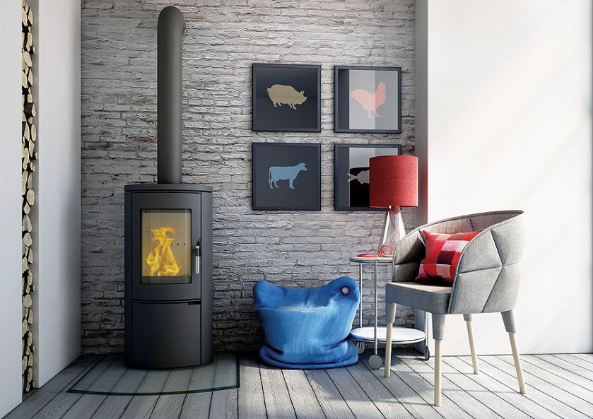 Kominki i grzejniki – 30 inspiracji do salonu, sypialni, kuchni i łazienki