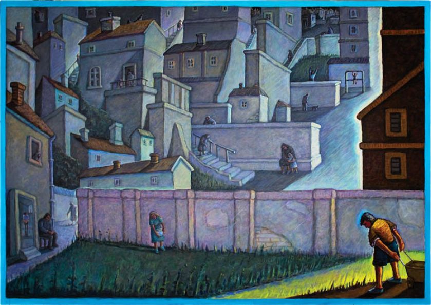 Andrzej Podkański, z cyklu Podwórka