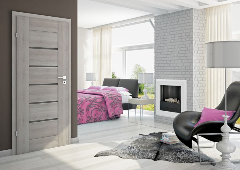 Drzwi Sempre Alu, cena skrzydła od 1067 zł, POL-SKONE