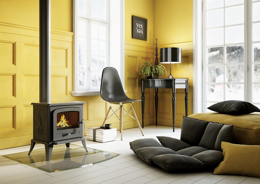 Kominki i grzejniki – 30 inspiracji do salonu, sypialni, kuchni i łazienki